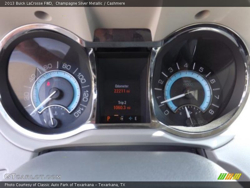 Champagne Silver Metallic / Cashmere 2013 Buick LaCrosse FWD