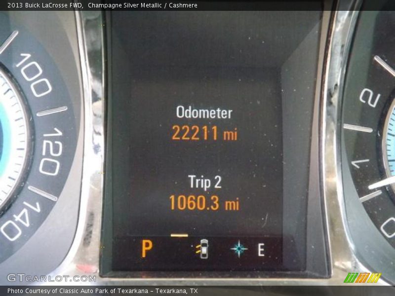 Champagne Silver Metallic / Cashmere 2013 Buick LaCrosse FWD