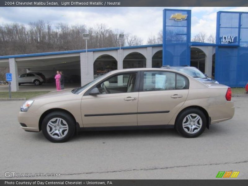 Light Driftwood Metallic / Neutral 2004 Chevrolet Malibu Sedan