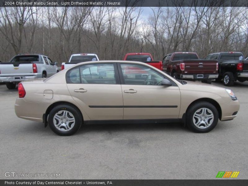 Light Driftwood Metallic / Neutral 2004 Chevrolet Malibu Sedan
