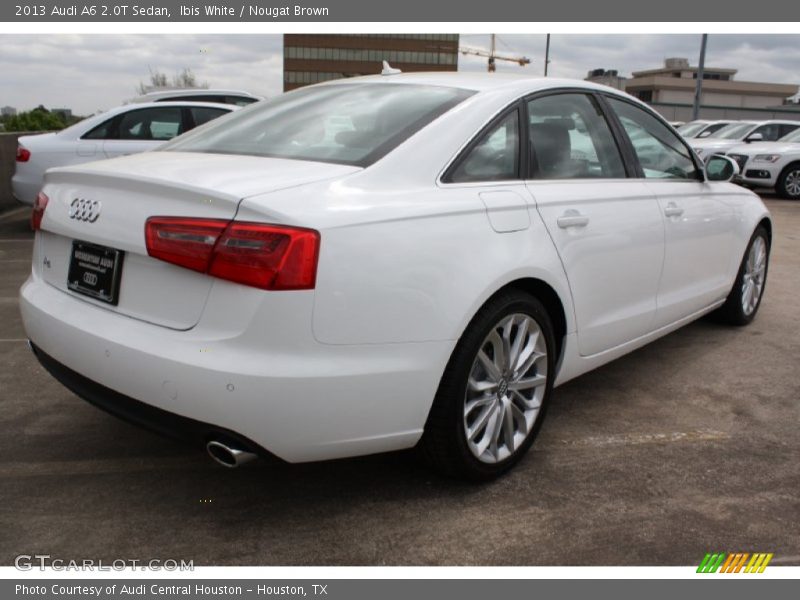 Ibis White / Nougat Brown 2013 Audi A6 2.0T Sedan