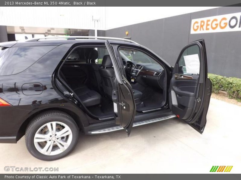 Black / Black 2013 Mercedes-Benz ML 350 4Matic