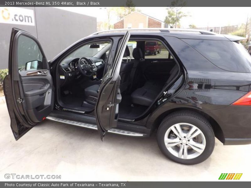 Black / Black 2013 Mercedes-Benz ML 350 4Matic