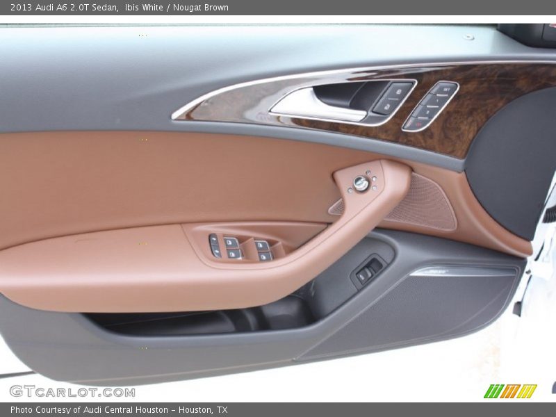 Ibis White / Nougat Brown 2013 Audi A6 2.0T Sedan