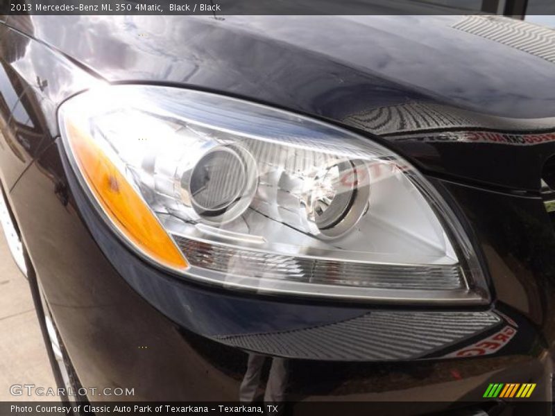 Black / Black 2013 Mercedes-Benz ML 350 4Matic