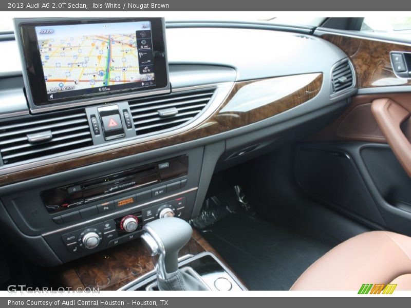 Ibis White / Nougat Brown 2013 Audi A6 2.0T Sedan