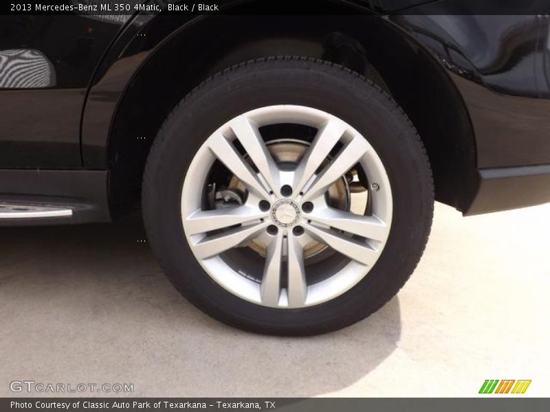 Black / Black 2013 Mercedes-Benz ML 350 4Matic
