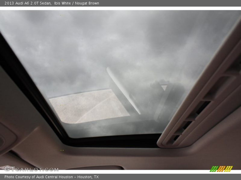 Ibis White / Nougat Brown 2013 Audi A6 2.0T Sedan