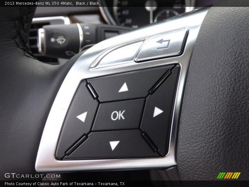 Black / Black 2013 Mercedes-Benz ML 350 4Matic