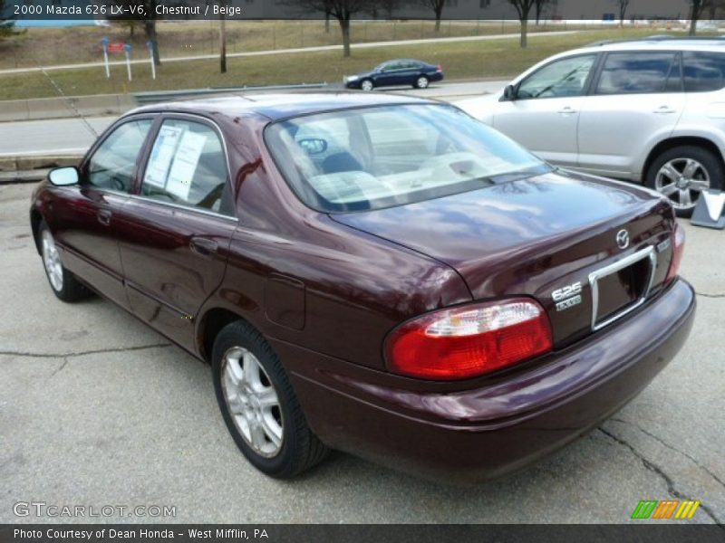 Chestnut / Beige 2000 Mazda 626 LX-V6