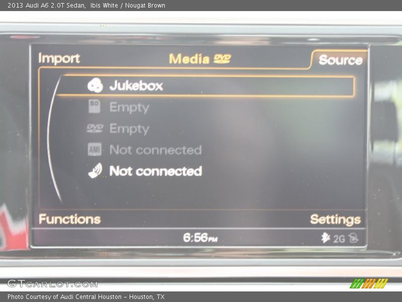 Ibis White / Nougat Brown 2013 Audi A6 2.0T Sedan