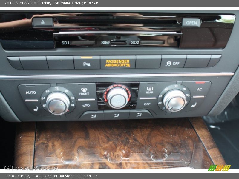 Ibis White / Nougat Brown 2013 Audi A6 2.0T Sedan
