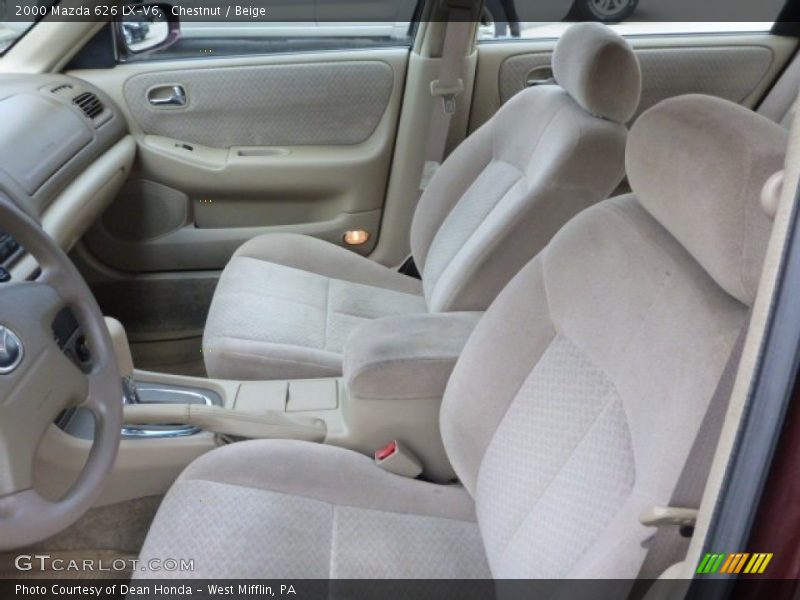 Chestnut / Beige 2000 Mazda 626 LX-V6