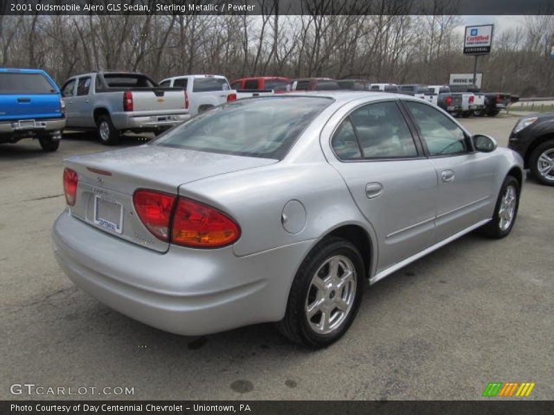 Sterling Metallic / Pewter 2001 Oldsmobile Alero GLS Sedan