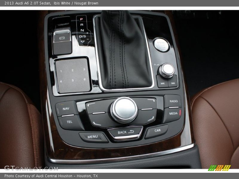 Ibis White / Nougat Brown 2013 Audi A6 2.0T Sedan