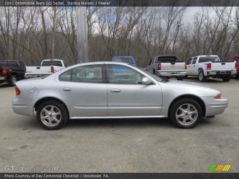 Sterling Metallic / Pewter 2001 Oldsmobile Alero GLS Sedan