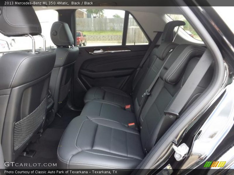 Black / Black 2013 Mercedes-Benz ML 350 4Matic