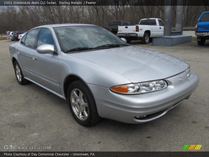 Sterling Metallic / Pewter 2001 Oldsmobile Alero GLS Sedan