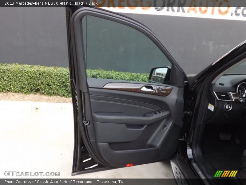 Black / Black 2013 Mercedes-Benz ML 350 4Matic