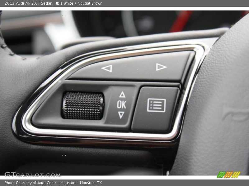 Ibis White / Nougat Brown 2013 Audi A6 2.0T Sedan