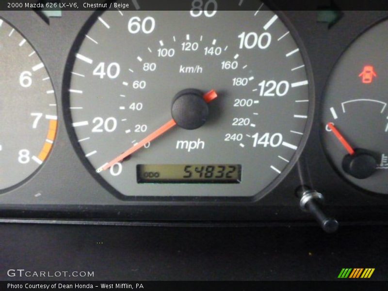 Chestnut / Beige 2000 Mazda 626 LX-V6