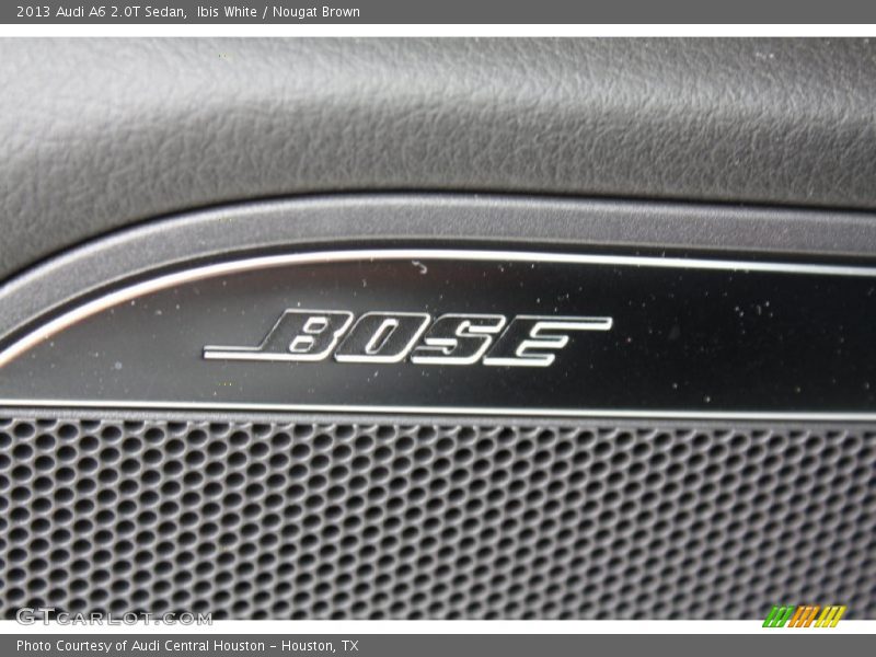 Ibis White / Nougat Brown 2013 Audi A6 2.0T Sedan