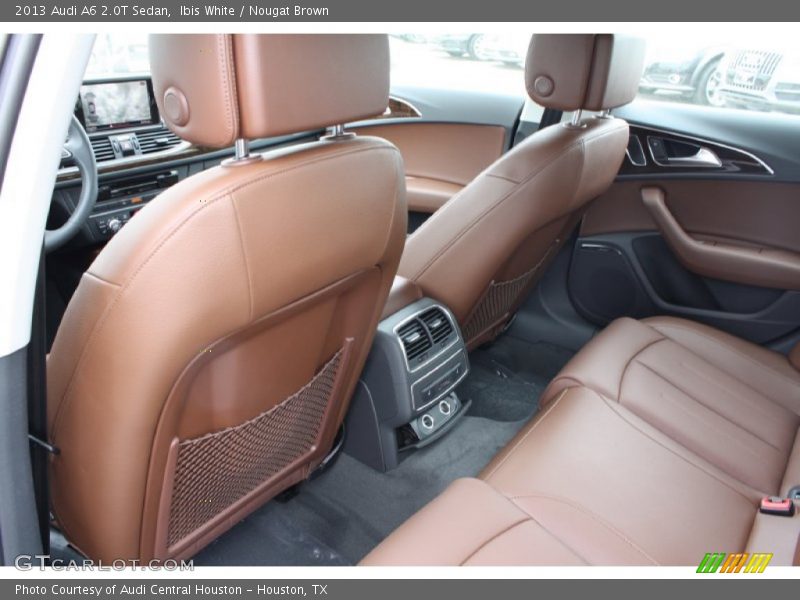 Ibis White / Nougat Brown 2013 Audi A6 2.0T Sedan
