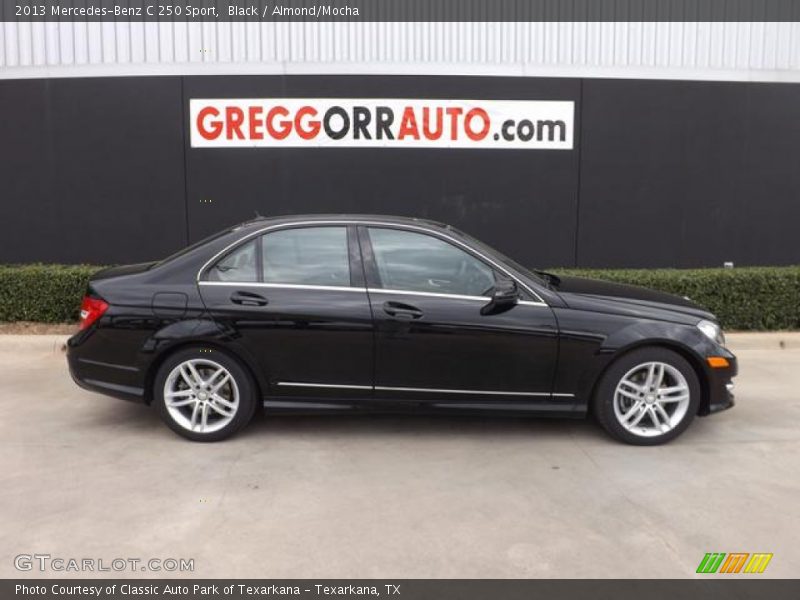 Black / Almond/Mocha 2013 Mercedes-Benz C 250 Sport