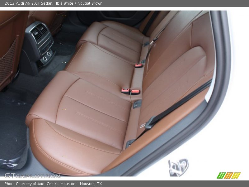 Ibis White / Nougat Brown 2013 Audi A6 2.0T Sedan
