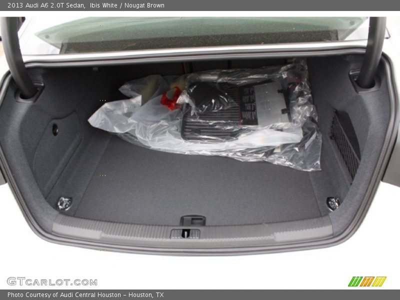 Ibis White / Nougat Brown 2013 Audi A6 2.0T Sedan