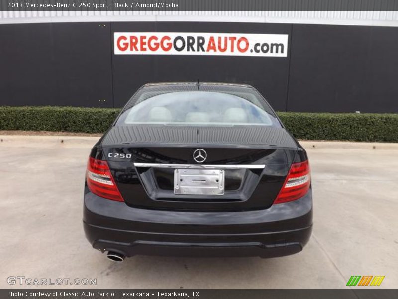 Black / Almond/Mocha 2013 Mercedes-Benz C 250 Sport