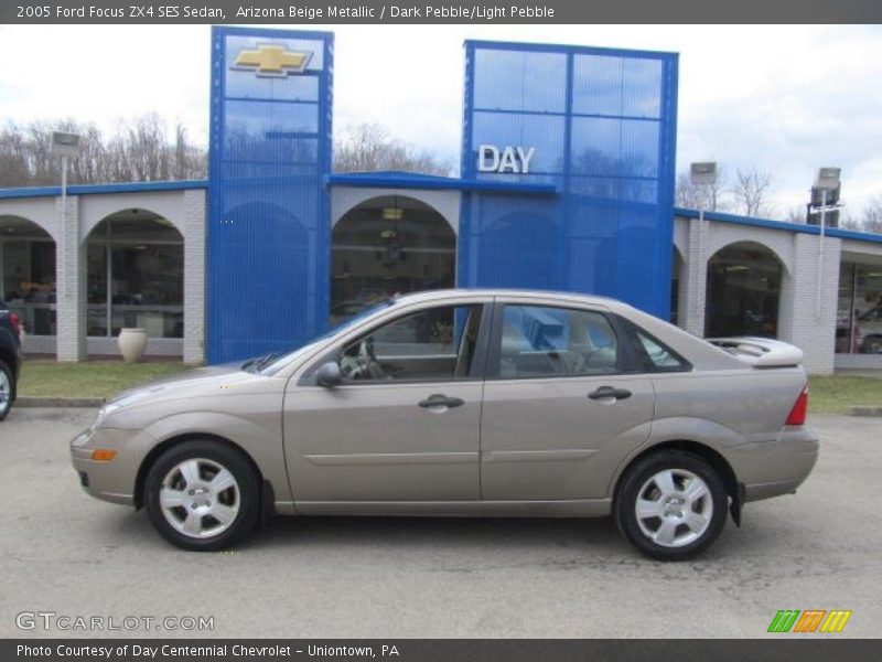 Arizona Beige Metallic / Dark Pebble/Light Pebble 2005 Ford Focus ZX4 SES Sedan