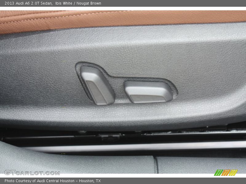 Ibis White / Nougat Brown 2013 Audi A6 2.0T Sedan