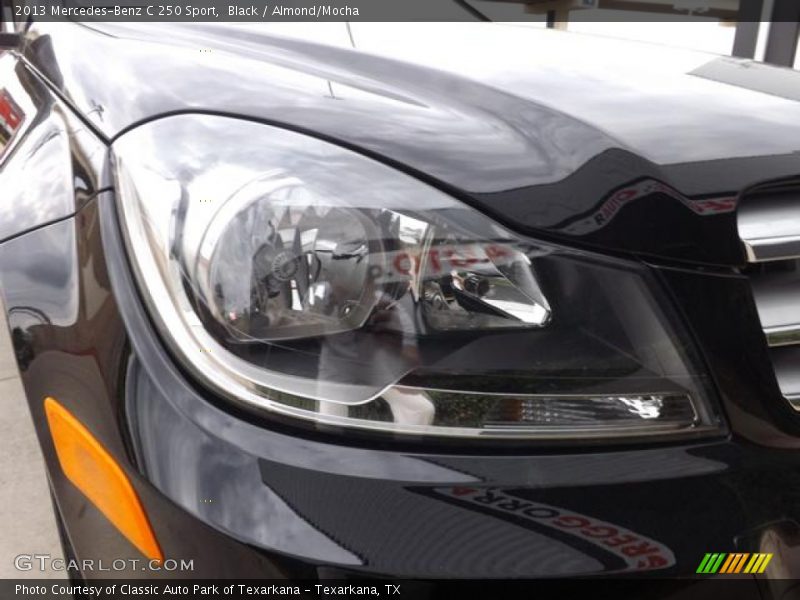 Black / Almond/Mocha 2013 Mercedes-Benz C 250 Sport