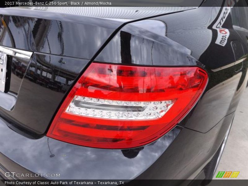 Black / Almond/Mocha 2013 Mercedes-Benz C 250 Sport