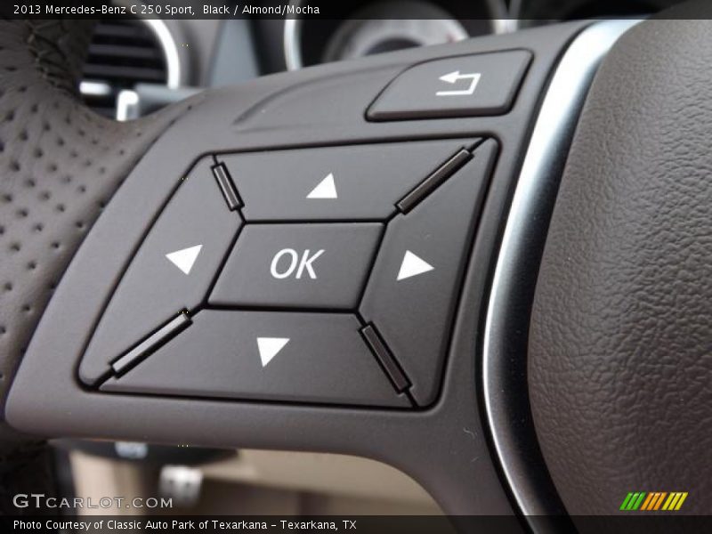 Controls of 2013 C 250 Sport