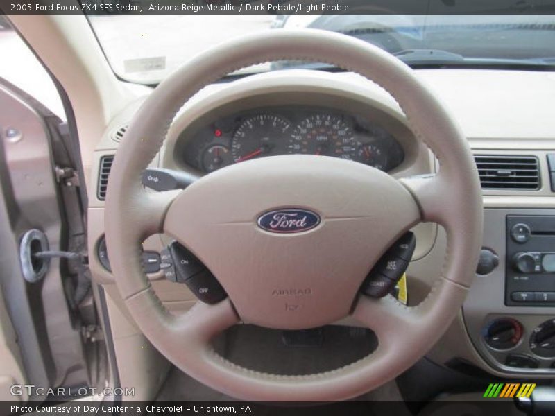Arizona Beige Metallic / Dark Pebble/Light Pebble 2005 Ford Focus ZX4 SES Sedan