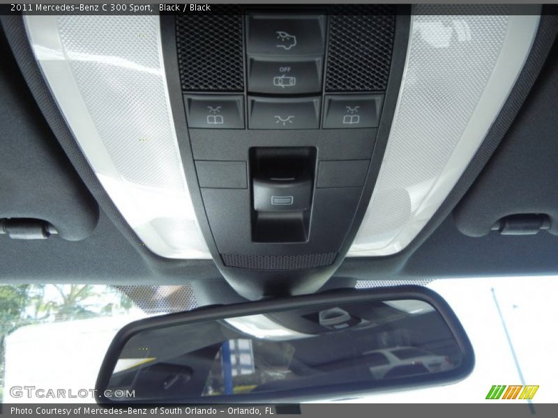 Black / Black 2011 Mercedes-Benz C 300 Sport