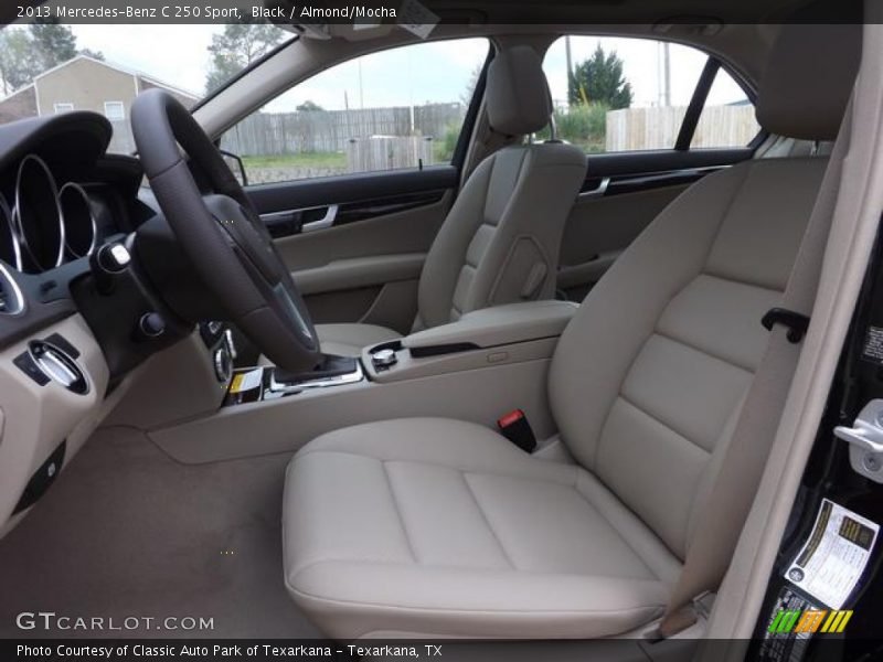 Front Seat of 2013 C 250 Sport