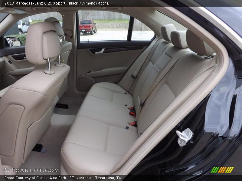 Rear Seat of 2013 C 250 Sport