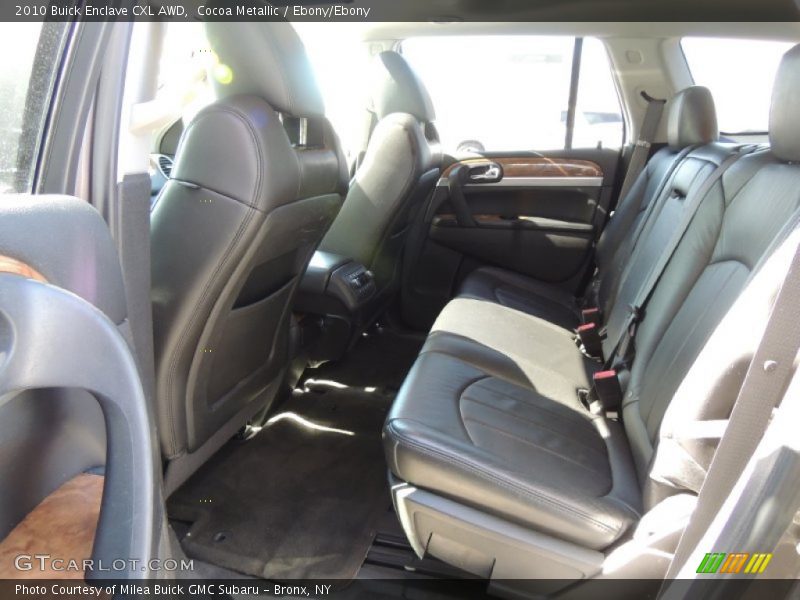Cocoa Metallic / Ebony/Ebony 2010 Buick Enclave CXL AWD