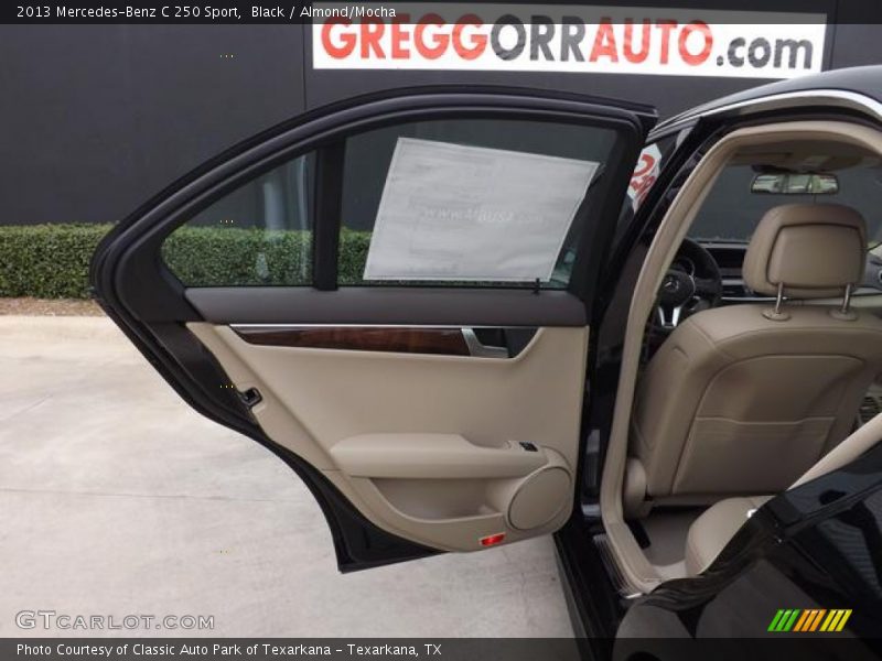 Black / Almond/Mocha 2013 Mercedes-Benz C 250 Sport