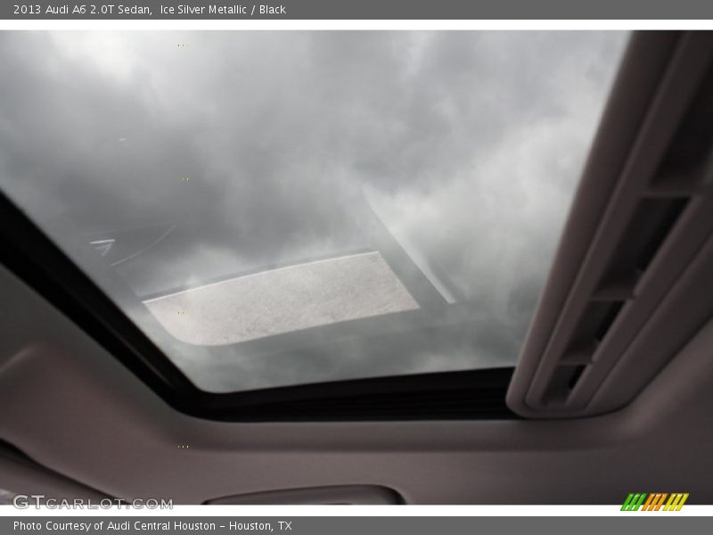 Ice Silver Metallic / Black 2013 Audi A6 2.0T Sedan