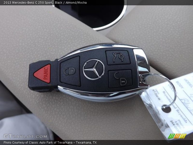 Keys of 2013 C 250 Sport