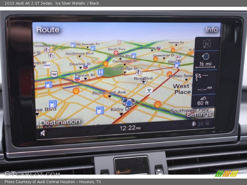 Navigation of 2013 A6 2.0T Sedan