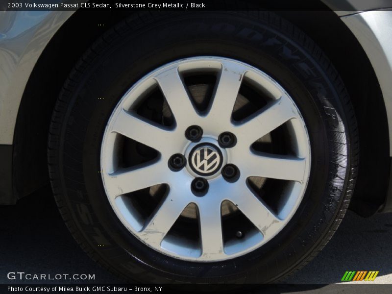 Silverstone Grey Metallic / Black 2003 Volkswagen Passat GLS Sedan