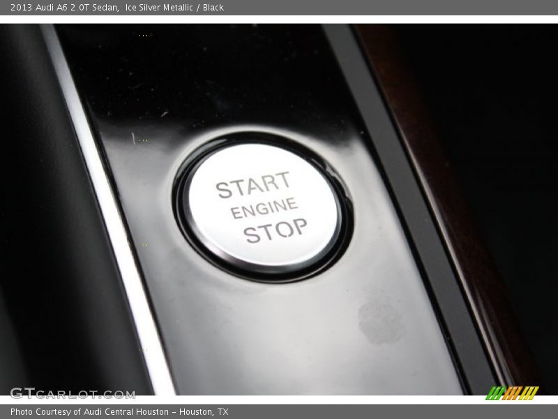 Ice Silver Metallic / Black 2013 Audi A6 2.0T Sedan