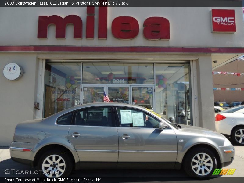 Silverstone Grey Metallic / Black 2003 Volkswagen Passat GLS Sedan
