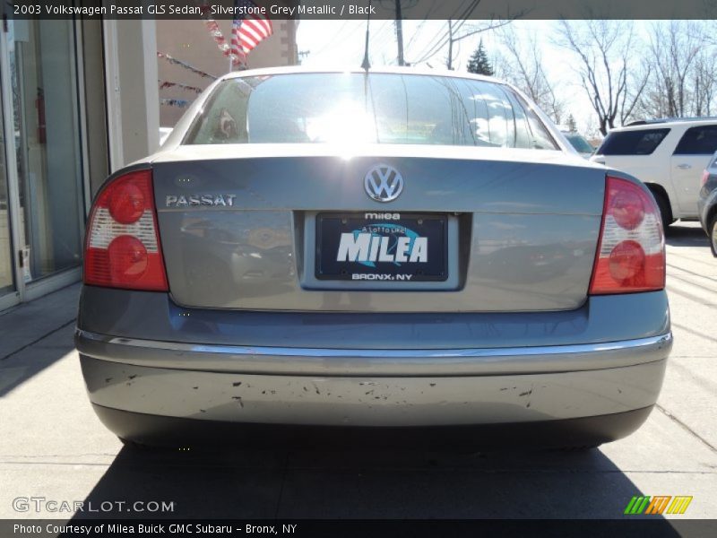Silverstone Grey Metallic / Black 2003 Volkswagen Passat GLS Sedan