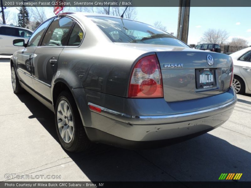 Silverstone Grey Metallic / Black 2003 Volkswagen Passat GLS Sedan